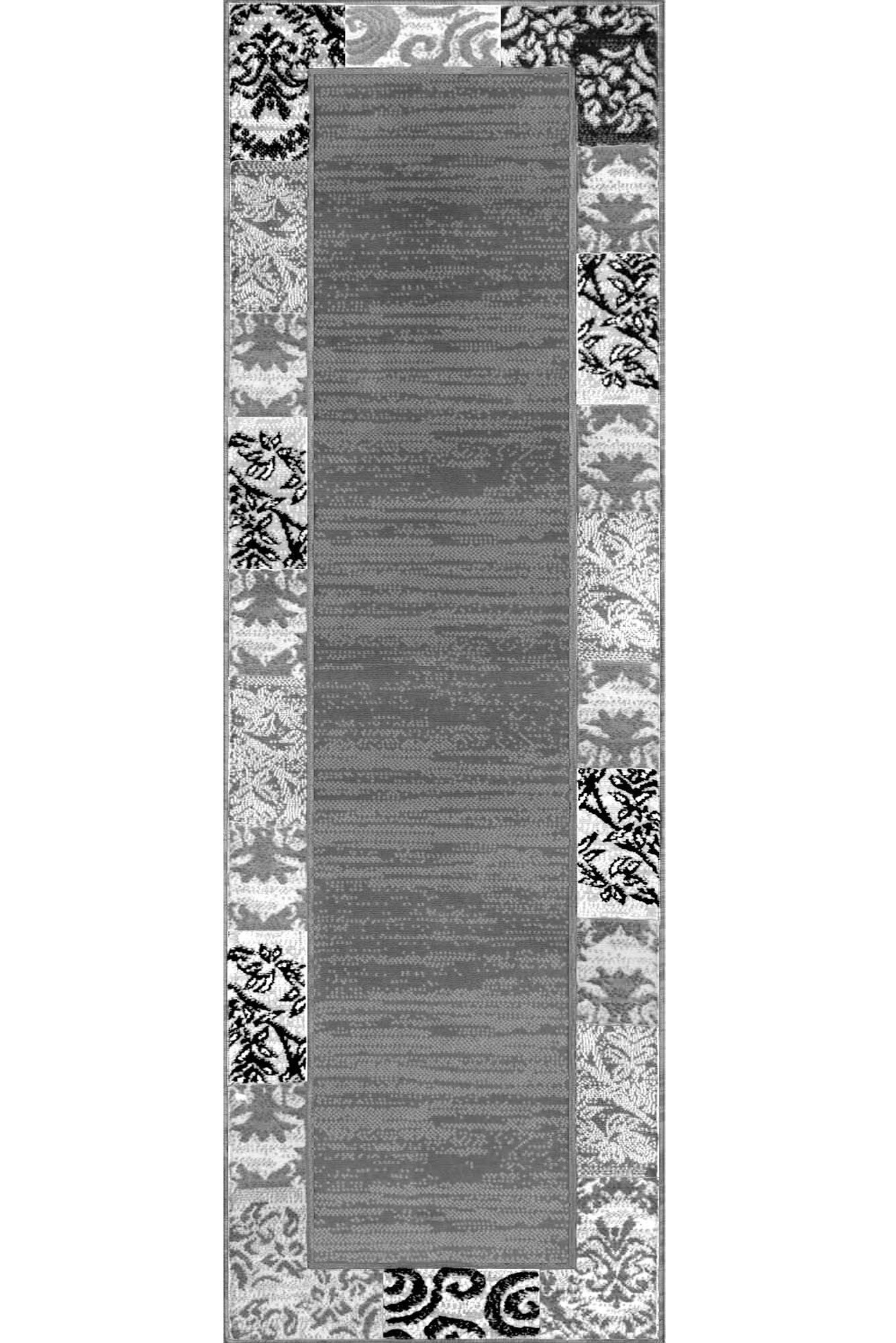 Large View Americo Floral Border Rug