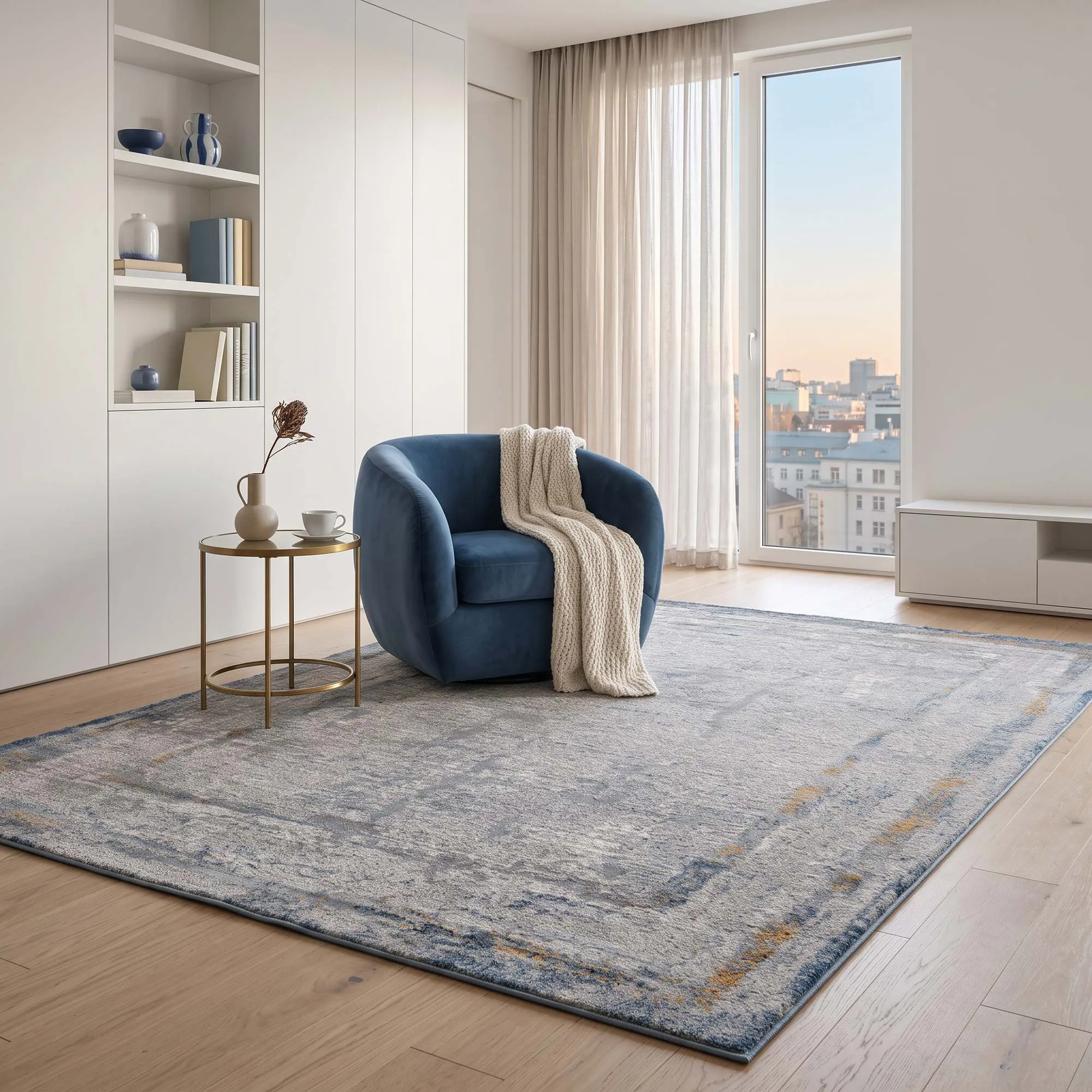 Amigo Abstract Border Rug