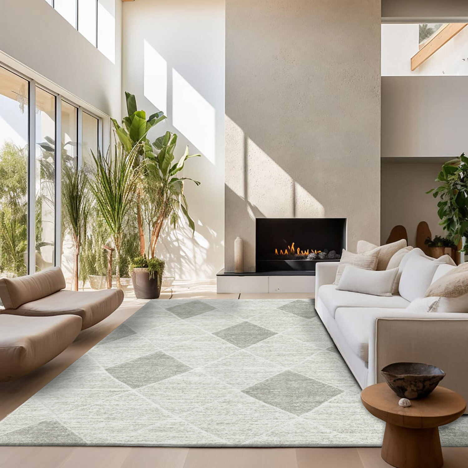 Amsterdam Modern Trellis Rug