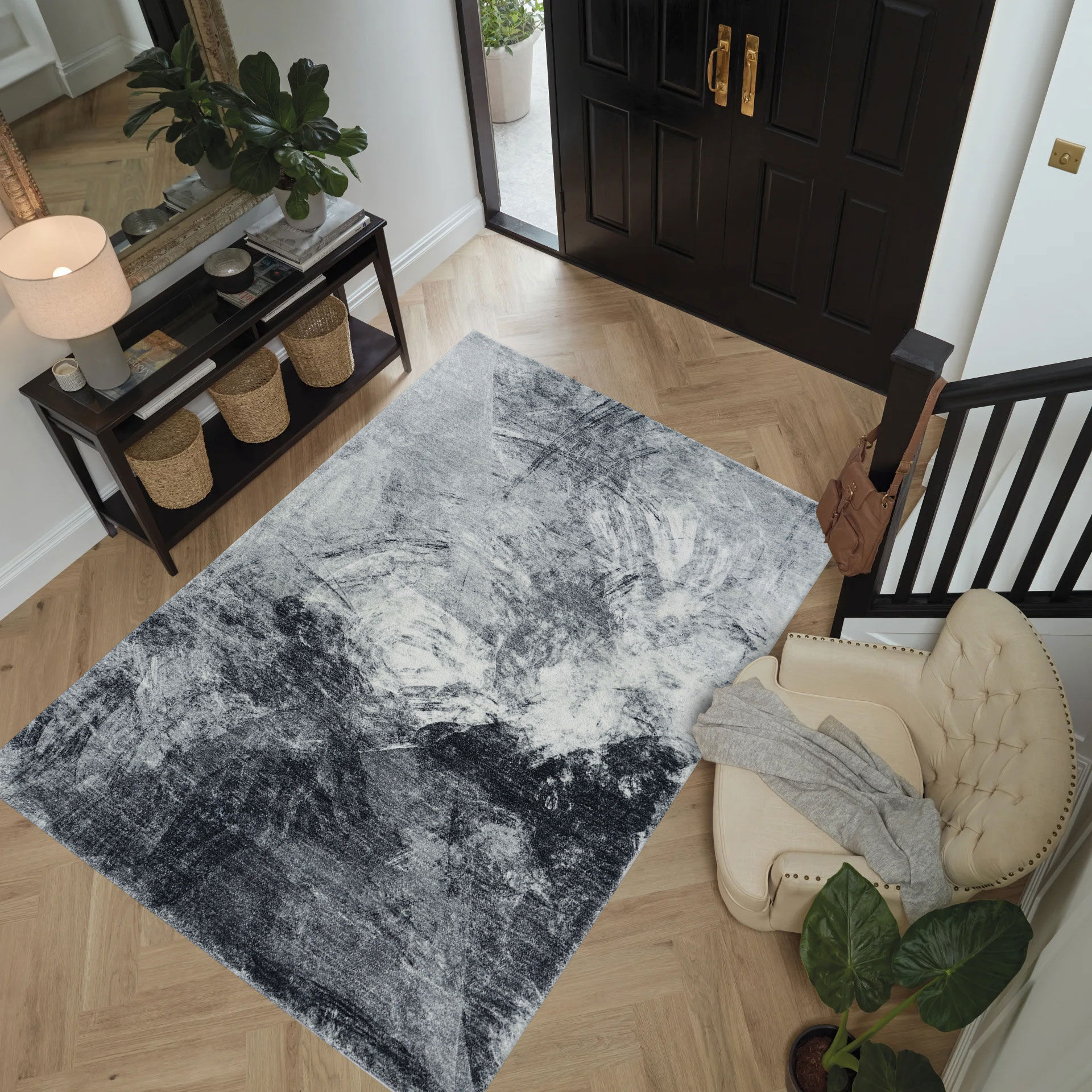 Large View Cato Contemporary Abstract Rug