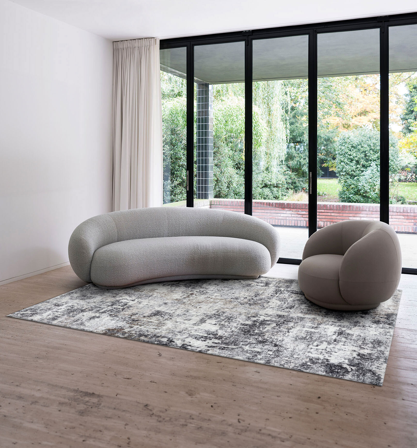 Large View Cato Contemporary Abstract Rug