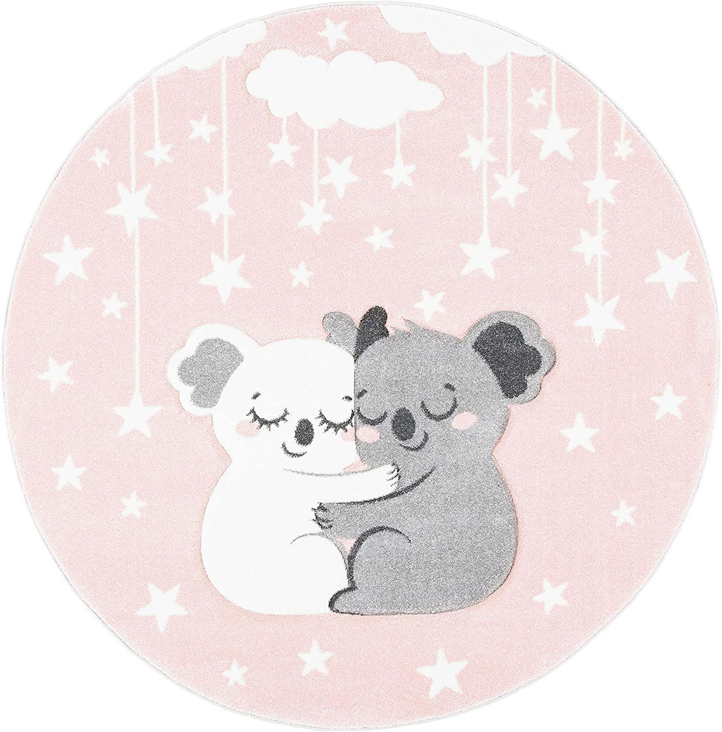 Charlie Cute Koala Hug Kids Rug