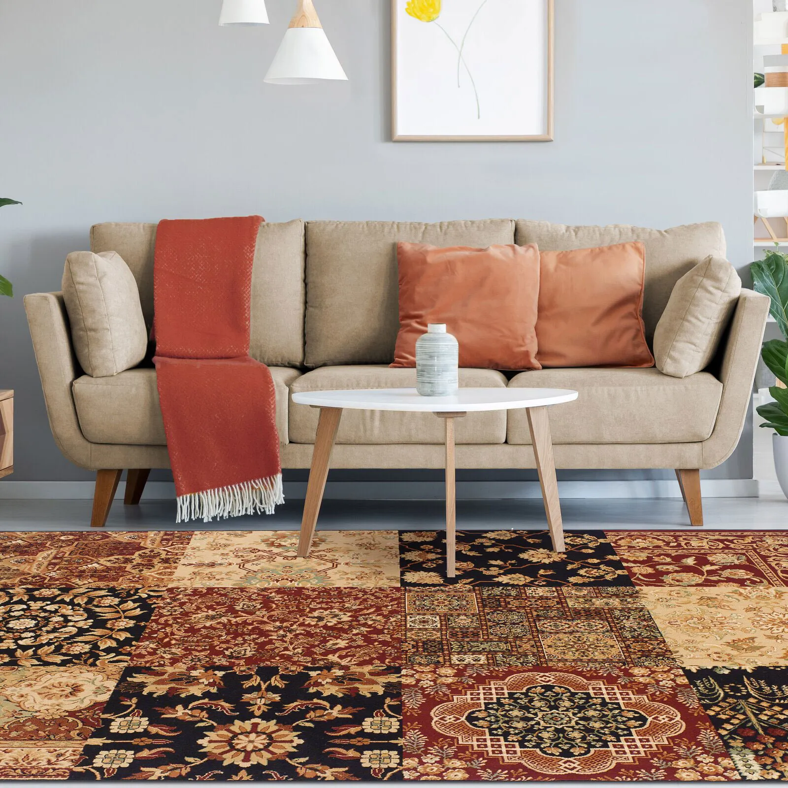 Large View Couture Classic Patchwork Rug