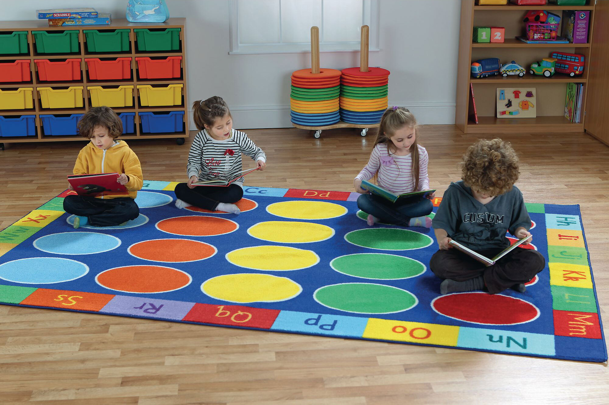 Kids Alphabet Placement Rug