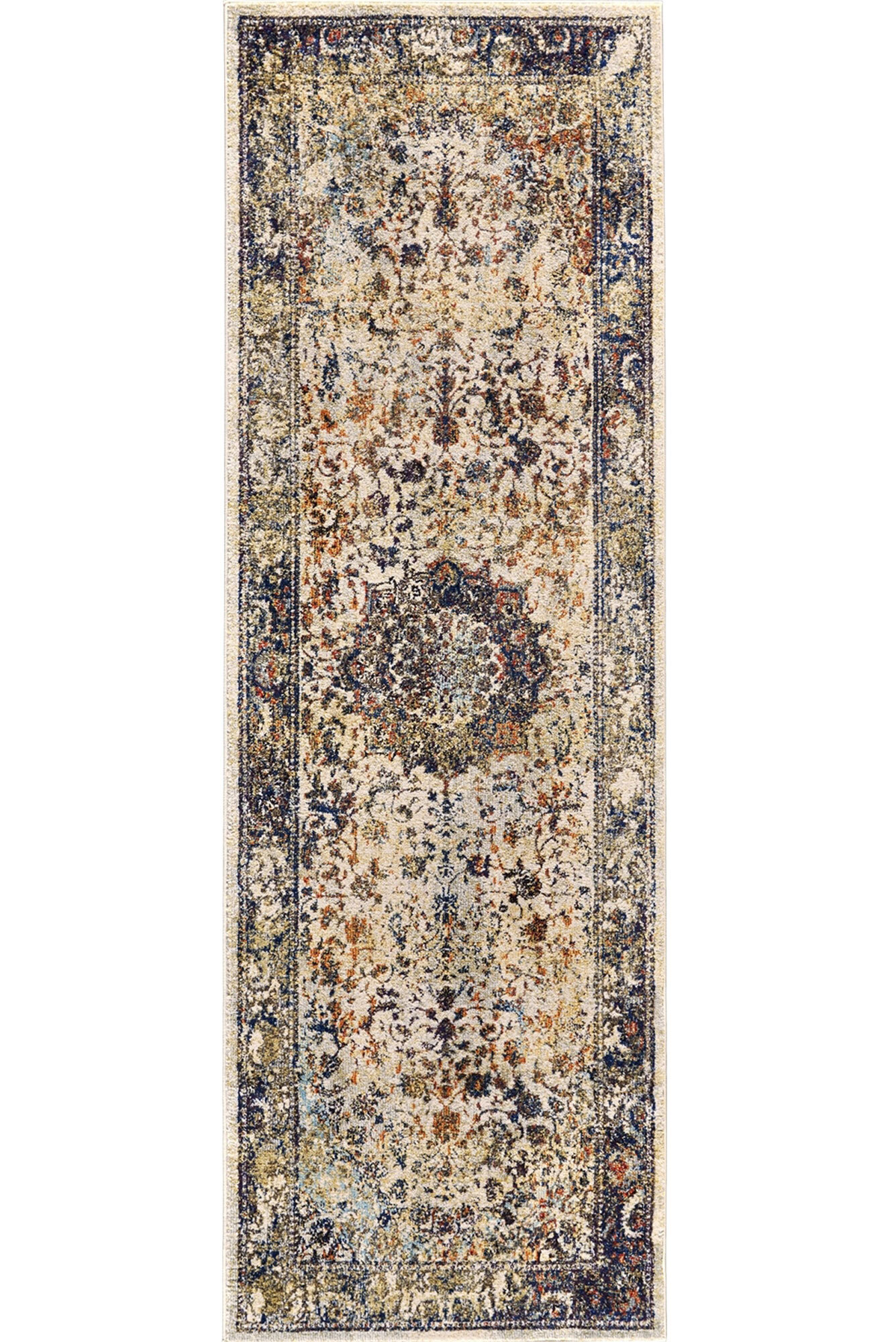 Large View Lester Classic Overdyed Floral Rug
