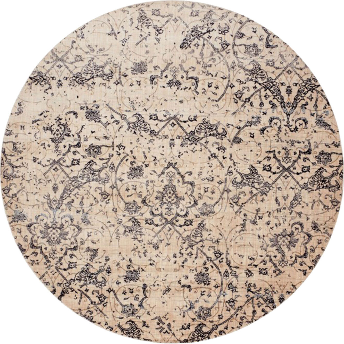 Large View Melanie Contemporary Floral Rug