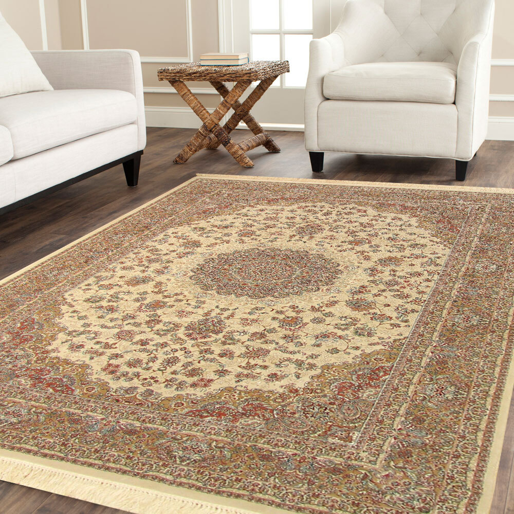 Large View Mona Cream Classic Oriental Rug