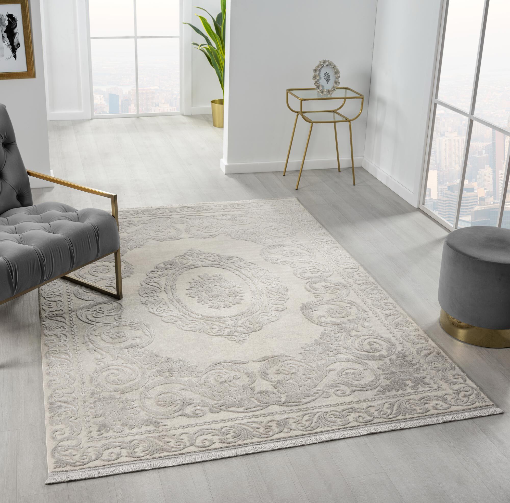 Large View Mademoiselle Aubusson Rug