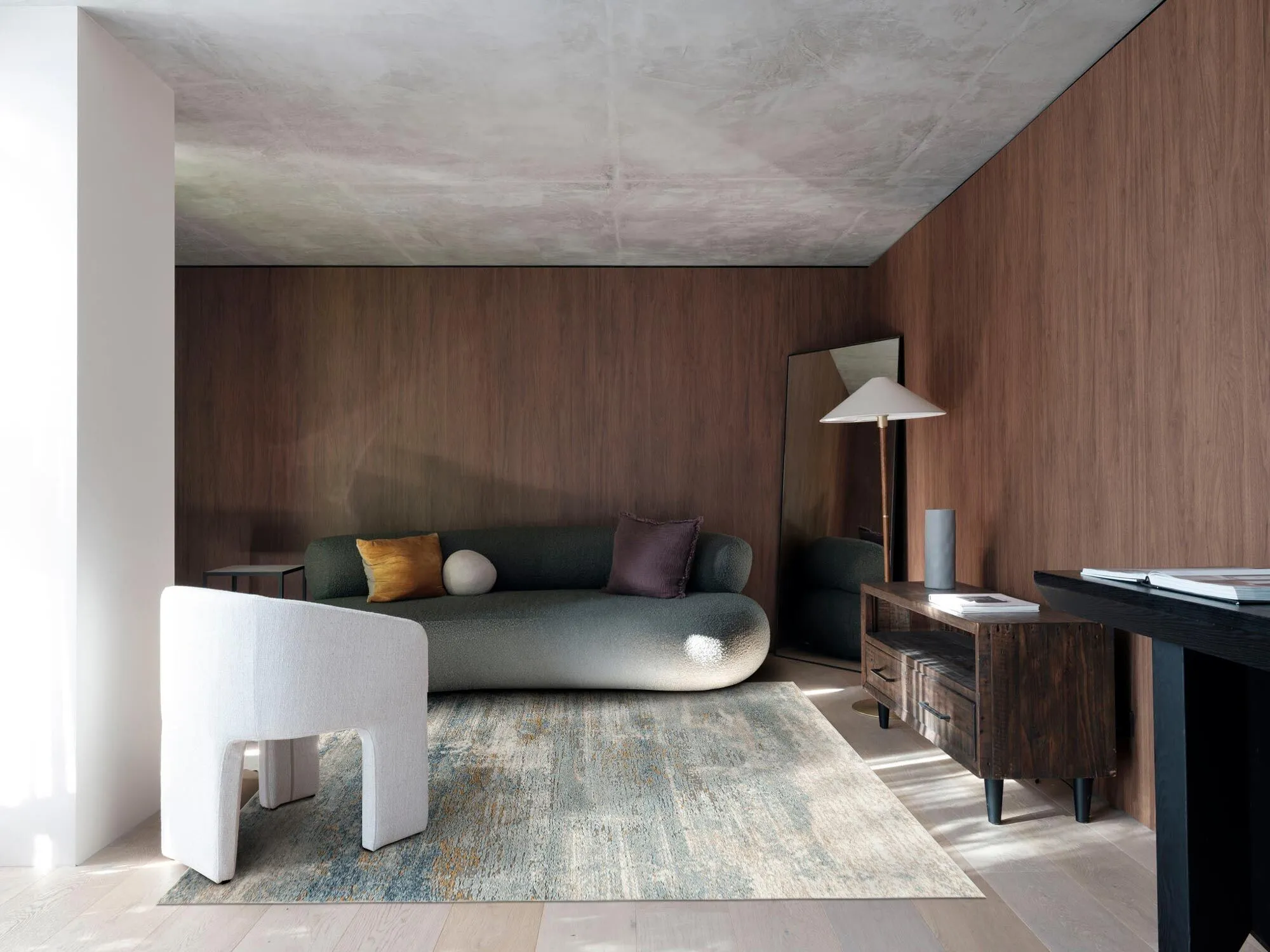 Mineral Abstract Rug