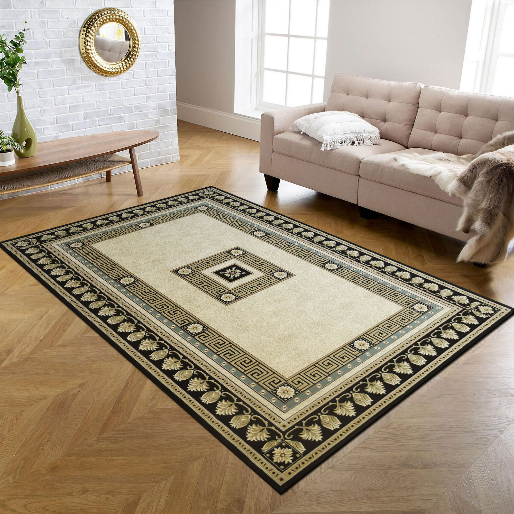 Large View Mercin Traditional Rug