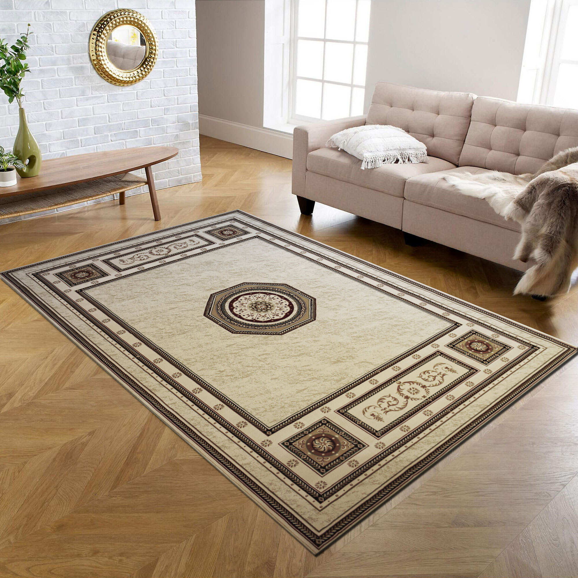 Large View Mercin Traditional Rug