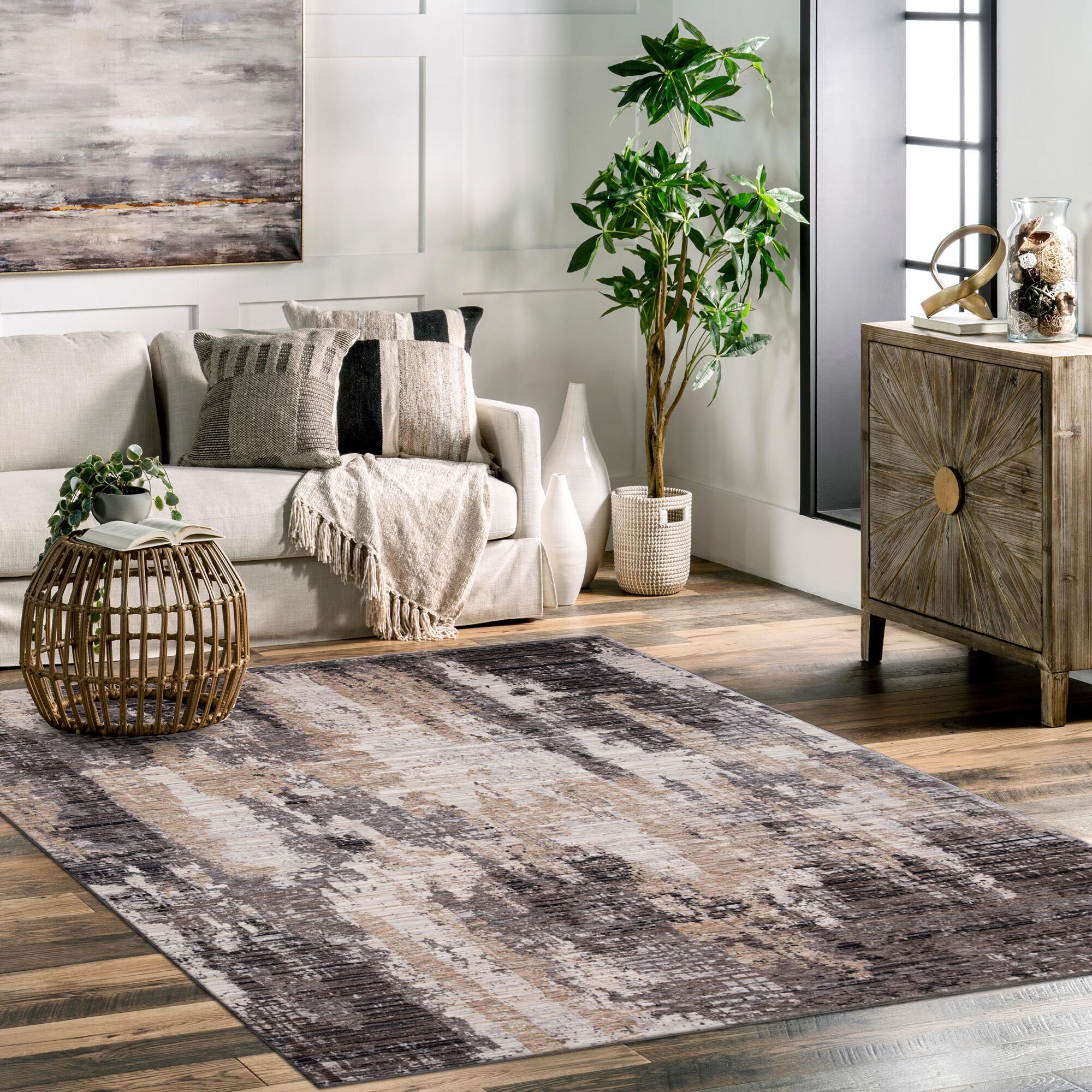 Large View Nadia Modern Abstract Rug
