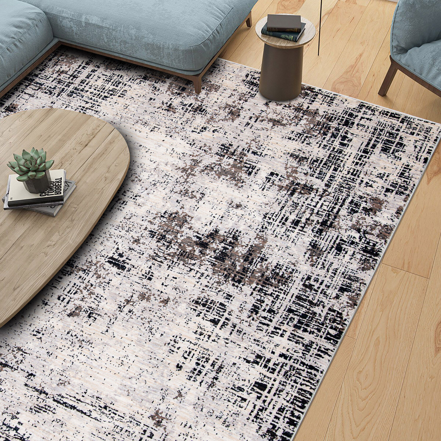Nadia Modern Abstract Rug
