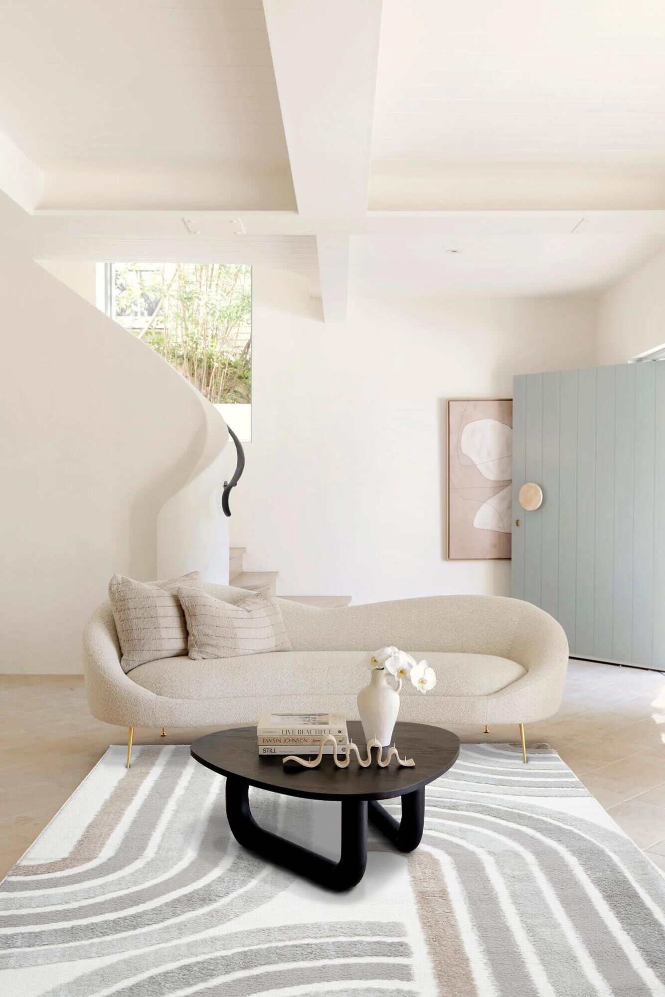 Oscar Soft Geometric Rug