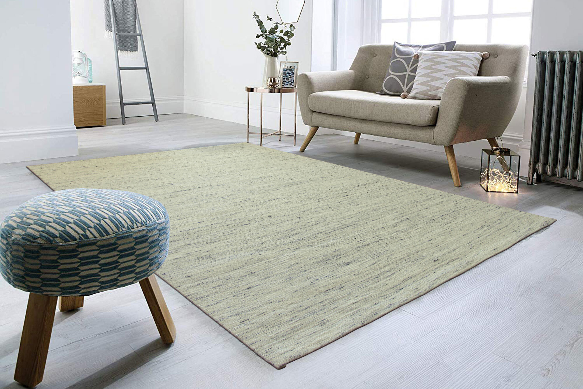 Large View Palmas Flatweave Plain Rug