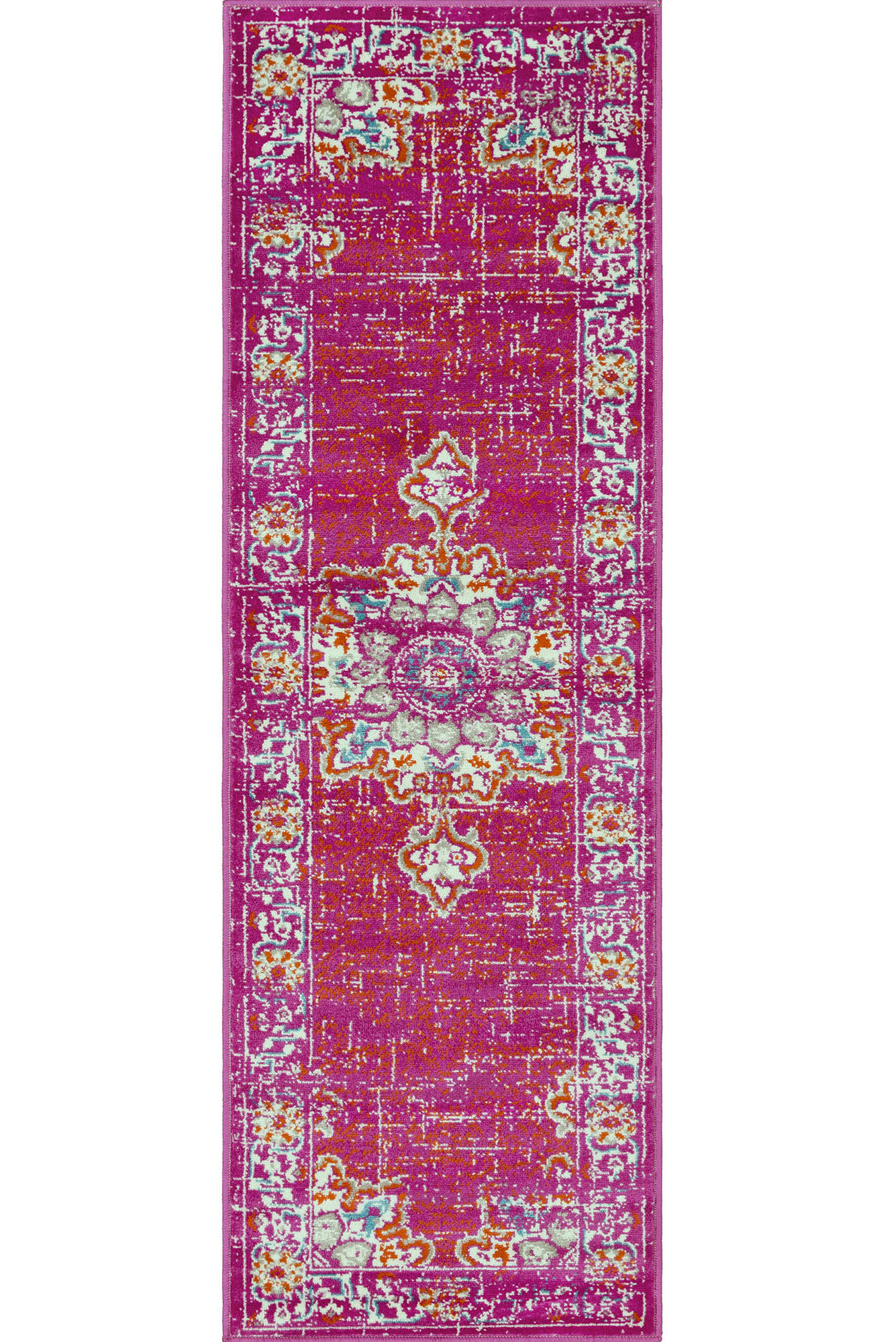 Large View Space Traditional Medallion Rug