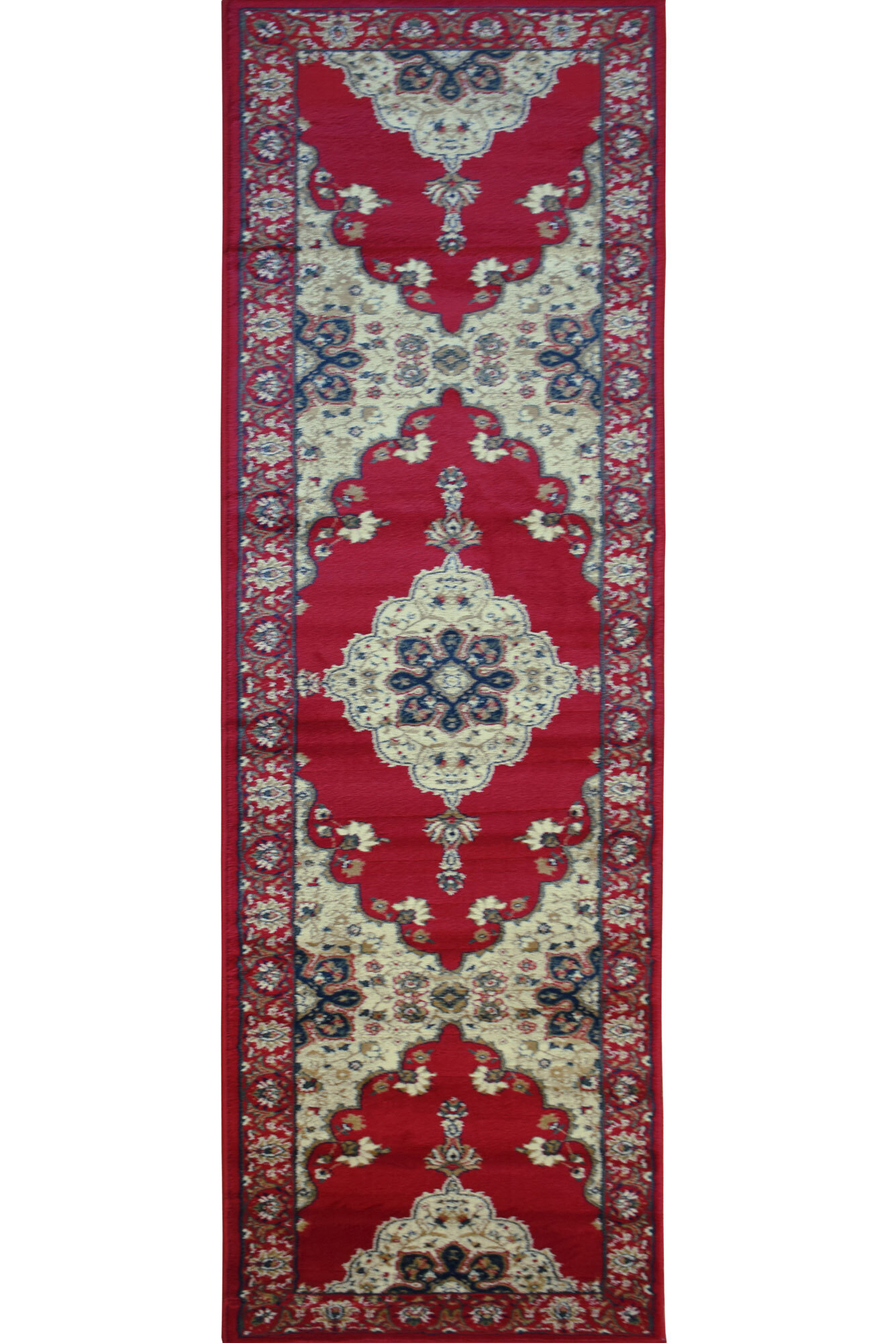 Large View Sydney Red Classic Medallion Rug