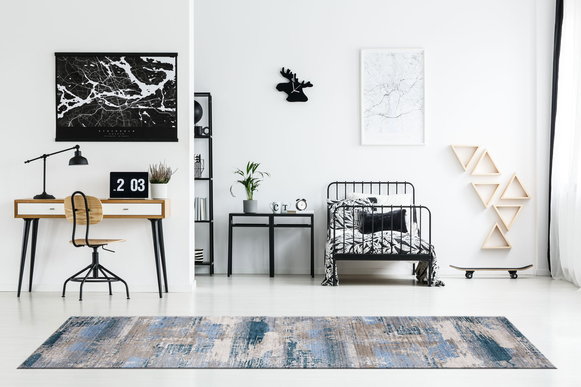 Large View Vibe Contemporary Abstract Rug