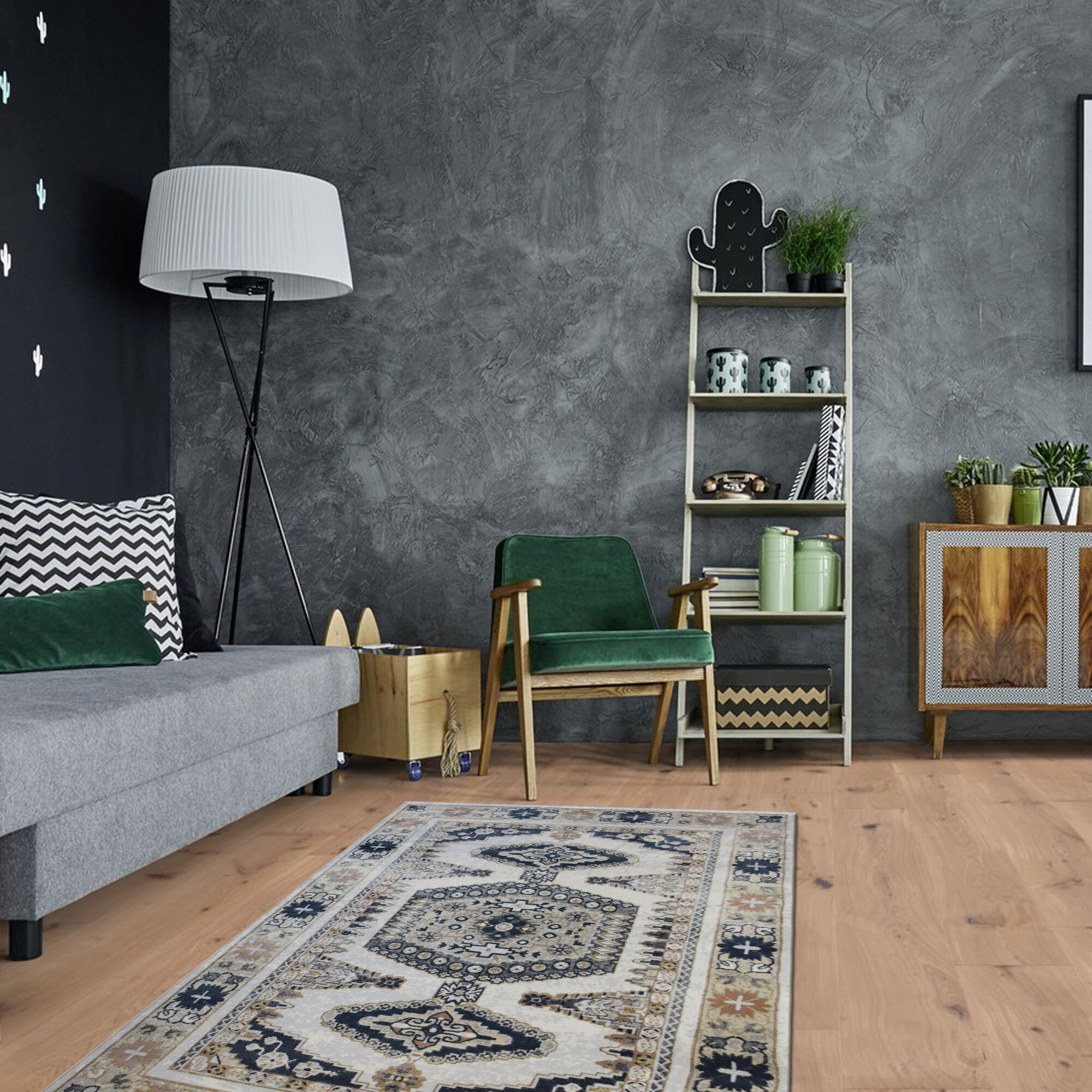 Valentino Tribal Medallion Rug