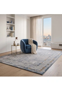 Amigo Abstract Border Rug