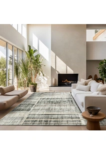 Amsterdam Striped Carved Rug