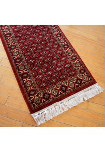 Red Traditional Afghan Rug