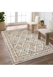 Aubusson Floral Pattern Rug