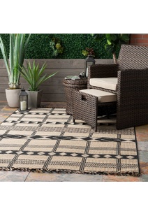 Carlo Flatweave Geometric Rug