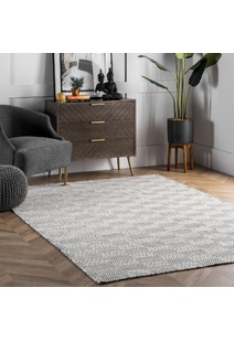 Dhurrie Hand Woven Wool Rug