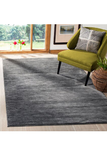 Domani Modern Plain Grey Rug