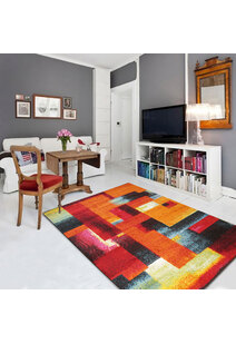 Ellen Modern Brush Stroke Rug