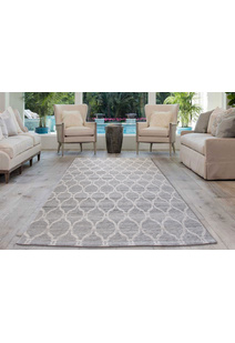 Harper Trellis Flatweave Wool Rug