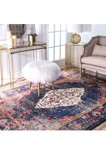 Hank Transitional Medallion Rug