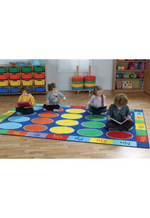 Kids Alphabet Placement Rug