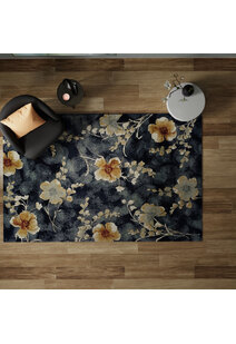 Leila Contemporary Floral Rug