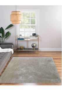 Luxe Thick Plain Shaggy Rug