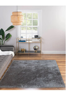 Luxe Thick Plain Shaggy Rug