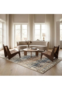Mobi Contemporary Striped Rug