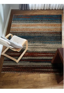 Mobi Multi Striped Rug