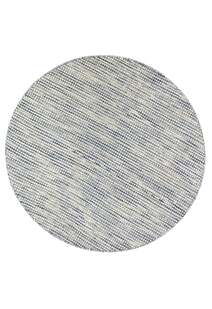 Natura Blue Wool Flatweave Rug