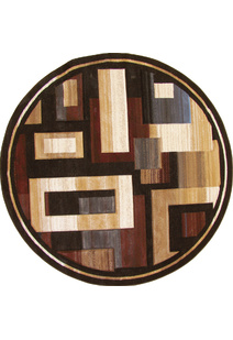 Panama Square Pattern Rug