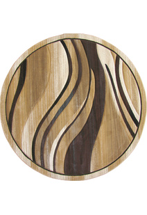 Panama Beige Wavy Carved Rug