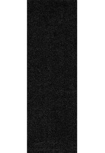 Plush Plain Black Rug