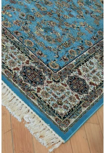 Parsa Blue Medallion Oriental Rug
