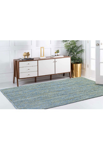 Ravine Denim & Jute Braid Rug