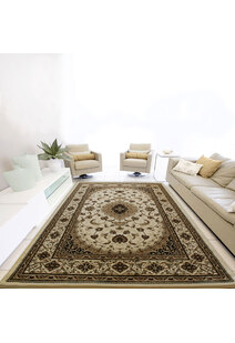 Star Beige Classic Medallion Rug