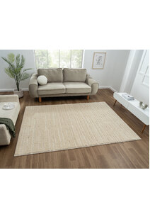 Serenade Beige Striped Rug