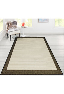 Storm Border Pattern Rug