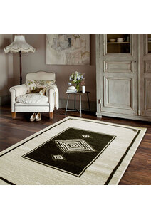 Storm Medallion Flatweave Rug