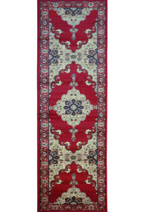 Sydney Red Classic Medallion Rug